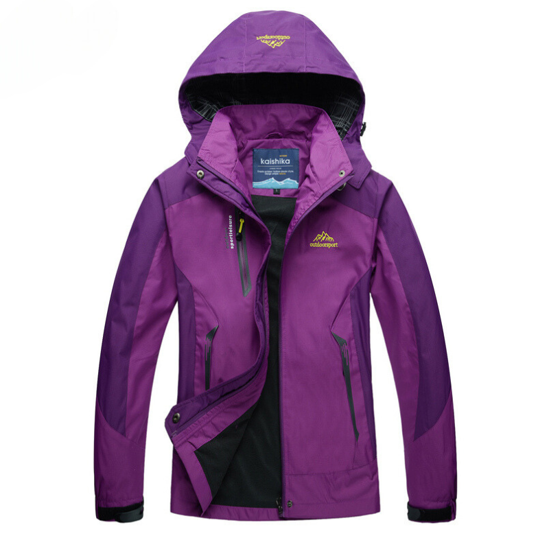 Wanderruckjacke Damen Outdoor Funcional