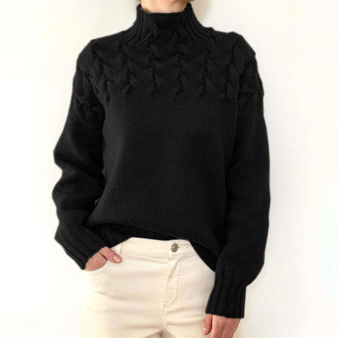Damen Strickpullover Elegantes Design