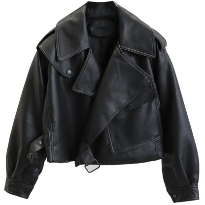 Damen Lederjacke Elegante Qualität