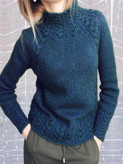 Bequemer Strickpullover Damen Locker Fit - IdealeKleiden