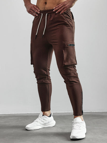 Herren Jogginghose Cargo Bequem Mit Taschen
