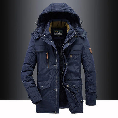Warme Fleece Outdoor Jacke Herren