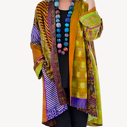 Stilvoller Kimono-Cardigan Frauen Modern Gemustert