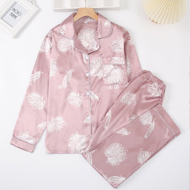 Zaria - 2-teiliges Schlafset Blumenmuster Pastell Rosa - IdealeKleiden