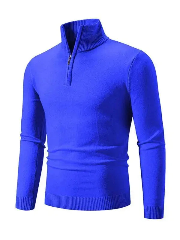 Bequeme Rollkragen Pullover Herren Sweatshirt