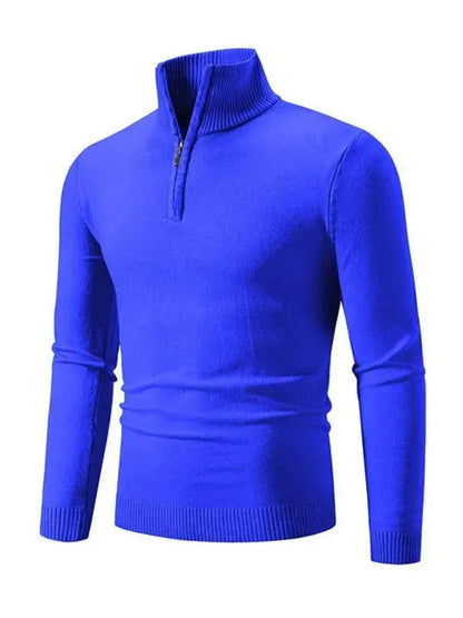Bequeme Rollkragen Pullover Herren Sweatshirt