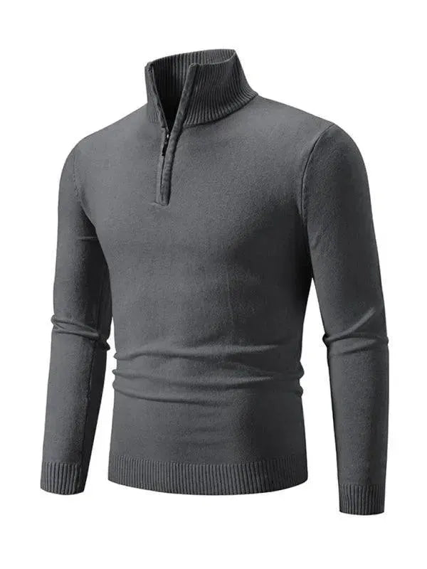 Bequeme Rollkragen Pullover Herren Sweatshirt