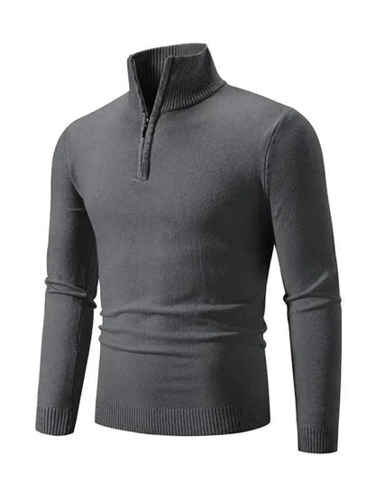 Bequeme Rollkragen Pullover Herren Sweatshirt