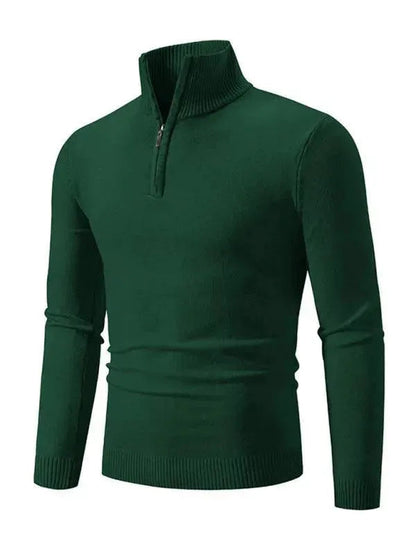 Bequeme Rollkragen Pullover Herren Sweatshirt