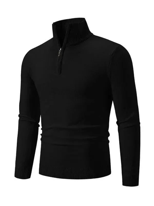 Bequeme Rollkragen Pullover Herren Sweatshirt