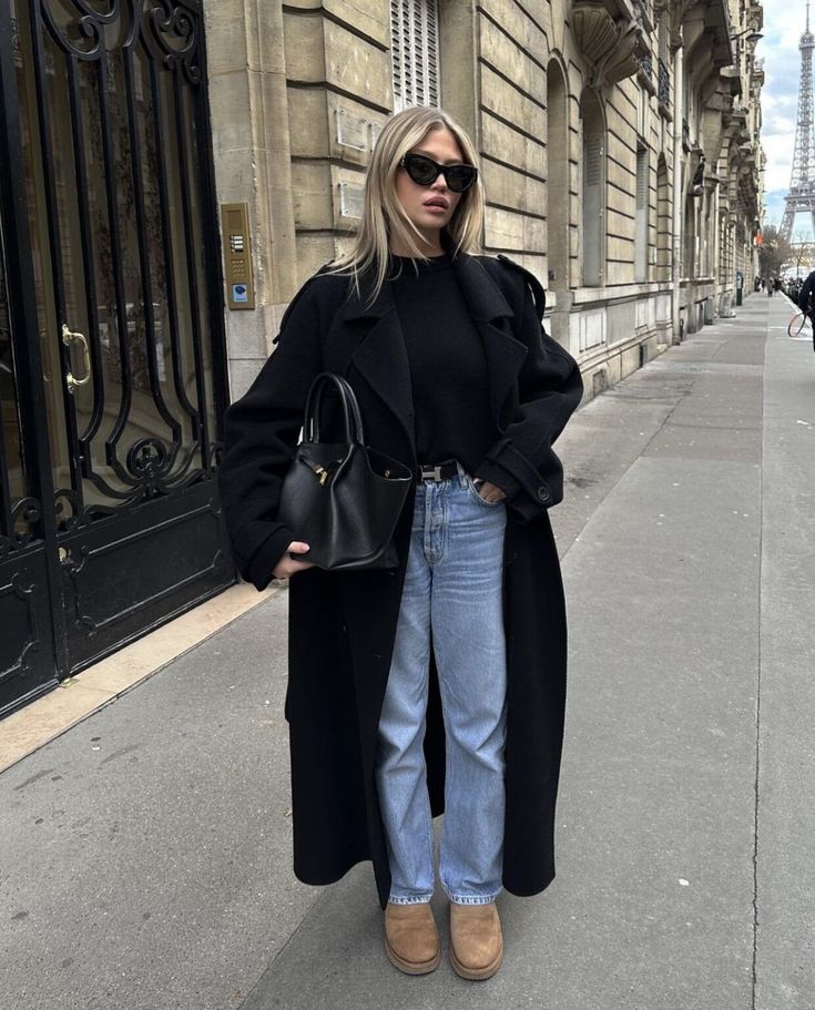 Damen Trenchcoat Elegant Mit Knöpfen