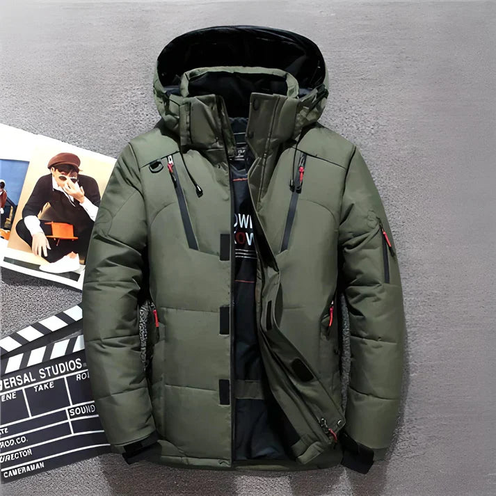 Luxus Daunenjacke Warm & Stylish