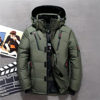 Luxus Daunenjacke Warm & Stylish